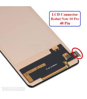 کانکتور روی ال سی دی شیائومی Redmi Note 10 Pro