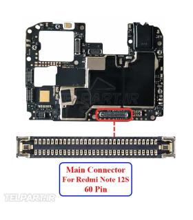کانکتور مادربرد گوشی Redmi Note 12S