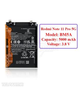 باتری گوشی Redmi Note 11 Pro 5G